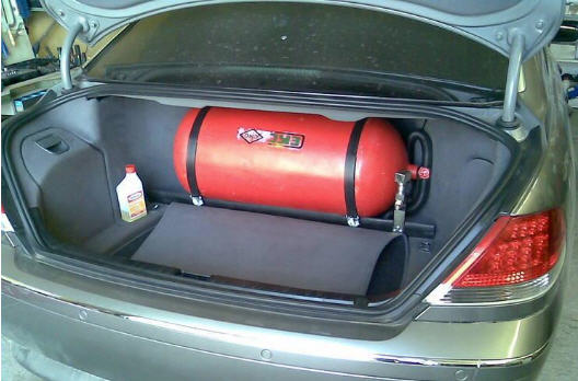 Установка ГБО на легковой автомобиль